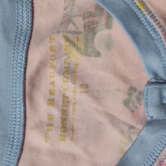 The Beaufort bonnet Sara Janes short sleeve PJ set Greenville golf buggy sz12 - Picture 5 of 6